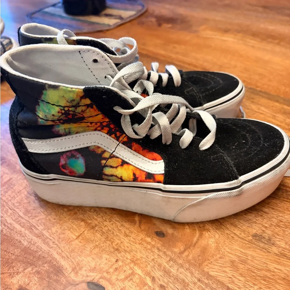 Vans Sk8-Hi Paradoxical Black Tapered Stackform Shoes - Picture 1 of 7